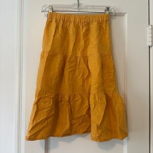 ZARA Girls Midi Tiered Skirt Size 11-12